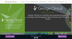 Desktop Screenshot of georgeclinical.com