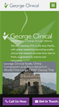 Mobile Screenshot of georgeclinical.com